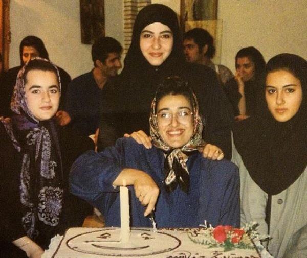 عکس نوشته کیک تولد معصومه