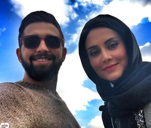 عکس مریم خدارحمی و همسرش