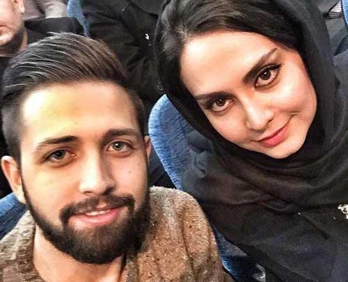 عکس مریم خدارحمی و همسرش
