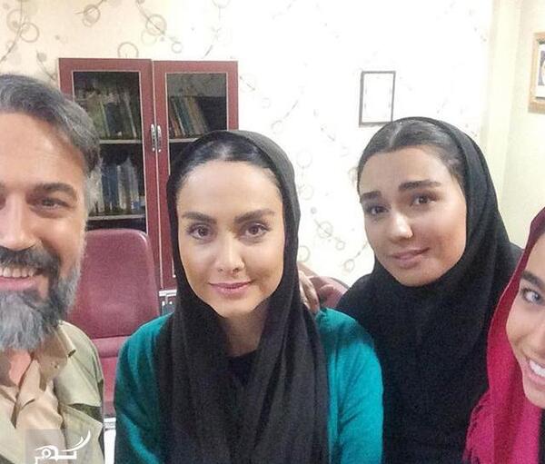 عکس مریم خدارحمی و همسرش