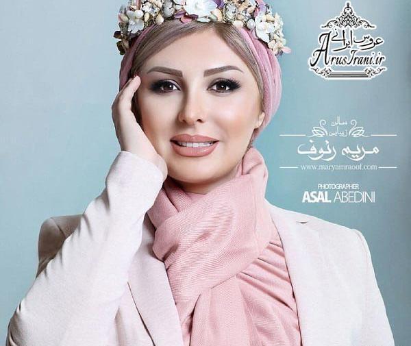 عکس مریم رئوف و دخترش