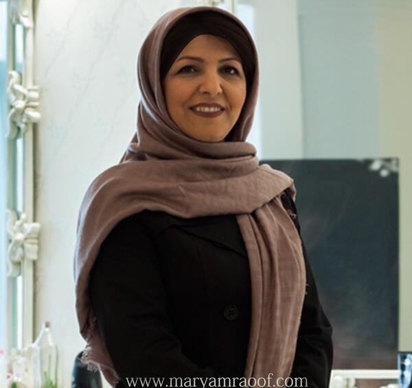 عکس مریم رئوف و دخترش