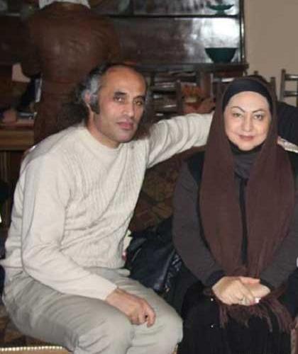 عکس مریم سعادت وهمسرش