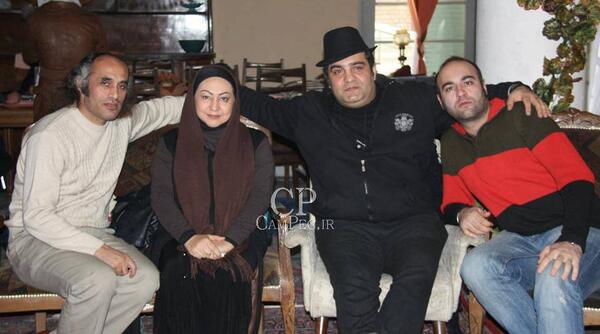 عکس مریم سعادت وهمسرش