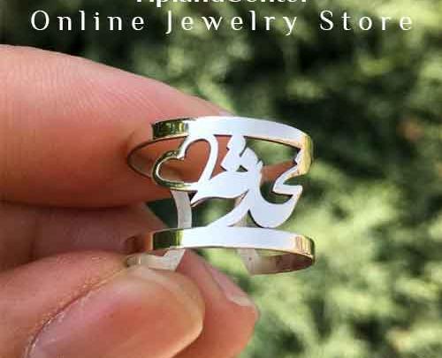عکس اسم محدثه روی گردنبند