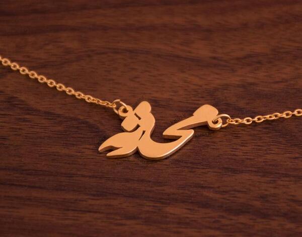 عکس اسم محدثه روی گردنبند