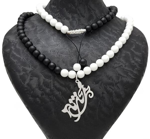 عکس اسم محدثه روی گردنبند