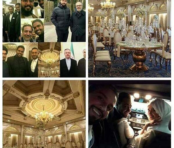 عکس عروسی امیرحسین مرادیان