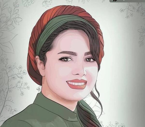 عکس فاطمه مهلبان بدون آرایش