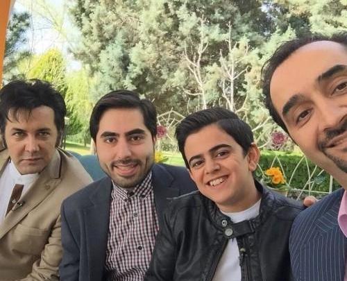 عکس امیرمحمد با زنش