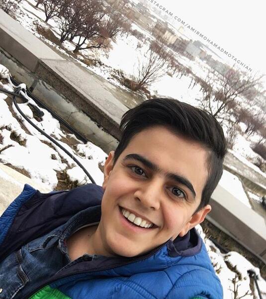 عکس امیر محمد در بچه محل