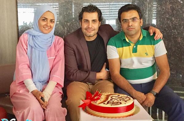عکس تصاویر امیرمحمد زند با همسرش