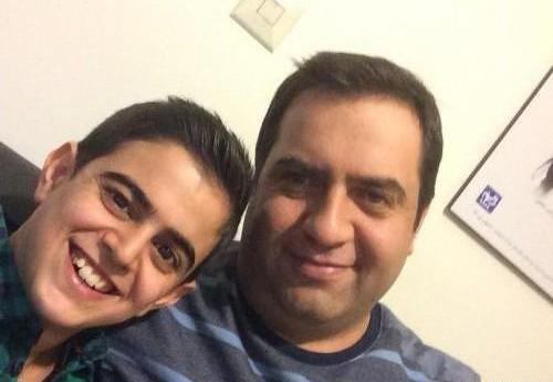 عکس امیر محمد متقیان در کربلا