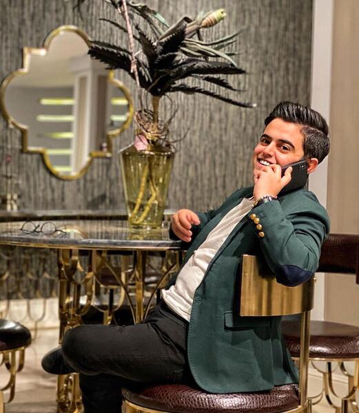 عکس امیرمحمد و همسرش