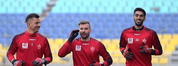 عکس امیرمحمد یوسفی دروازه بان پرسپولیس