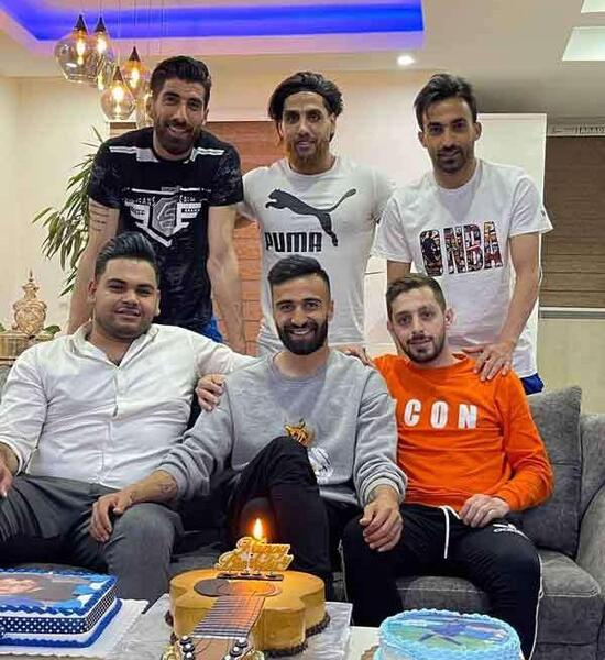 عکس امیر ارسلان مطهری و همسرش