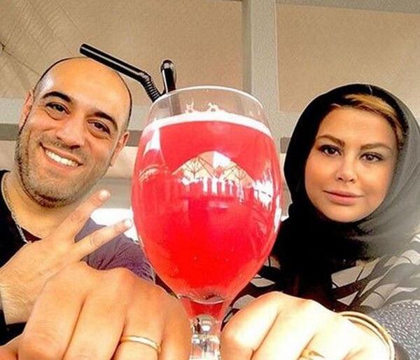 عکس امیر یل ارجمند وهمسرش