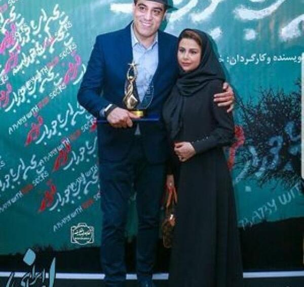 عکس امیریل و همسرش