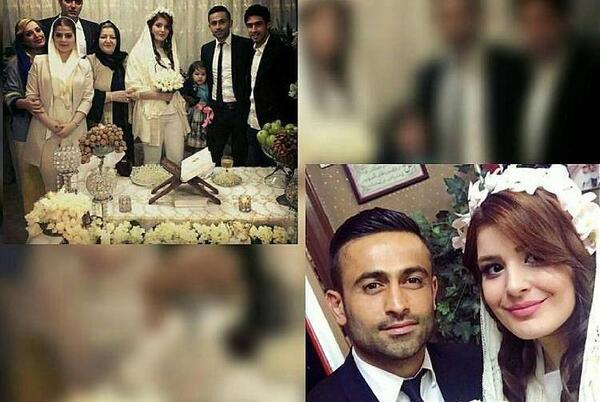 عکس امید ابراهیمی و همسرش خسرو حیدری