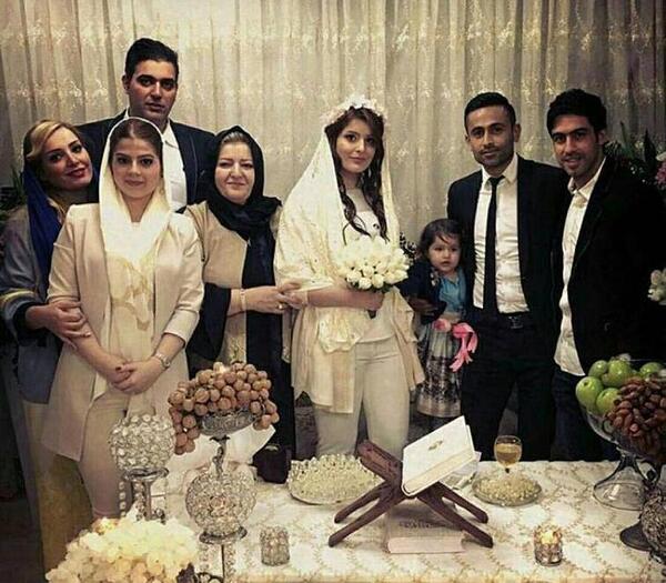 عکس امید ابراهیمی و همسرش خسرو حیدری