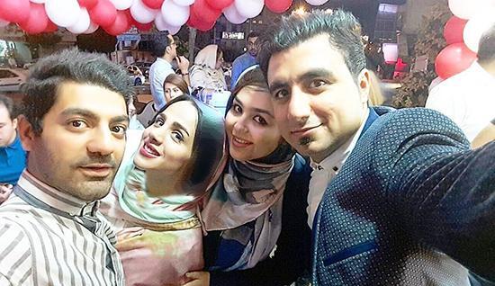 عکس امید آهنگر و برادرش