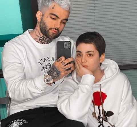 عکس امید پارسا با همسرش
