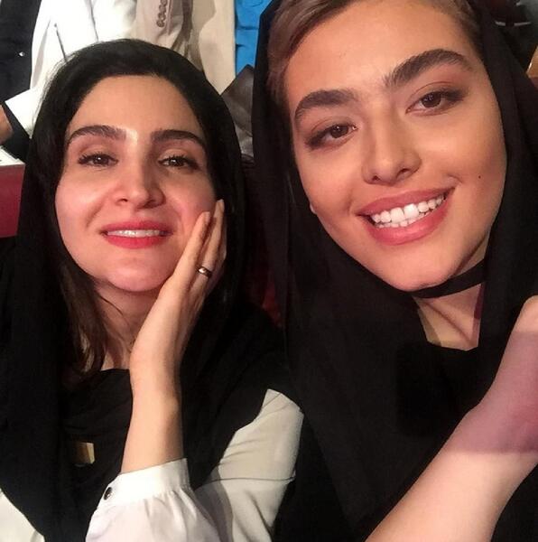 عکس امید پارسا با همسرش