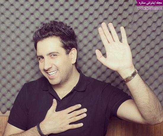 عکس امید حاجیلی خواننده