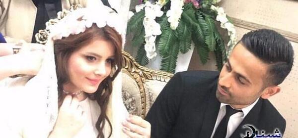عکس امید و همسرش