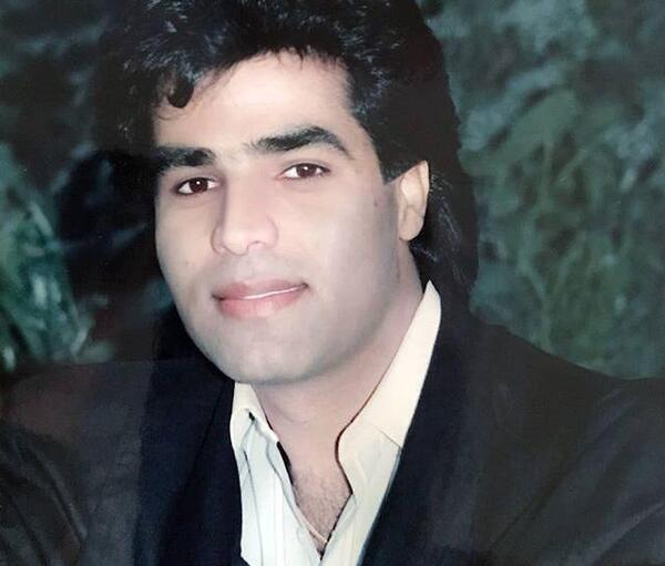 عکس امید و همسرش