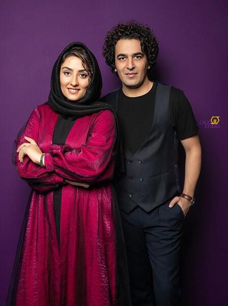 عکس احمد حامد وهمسرش