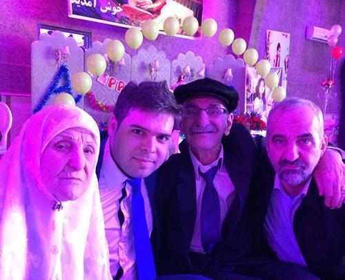 عکس همسر احمد پور مخبر