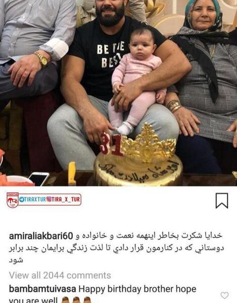 عکس امیر علی پهلوان
