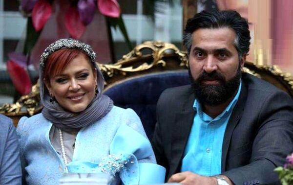 عکس احسان علیخانی و همسرش در عروسی بهاره رهنما