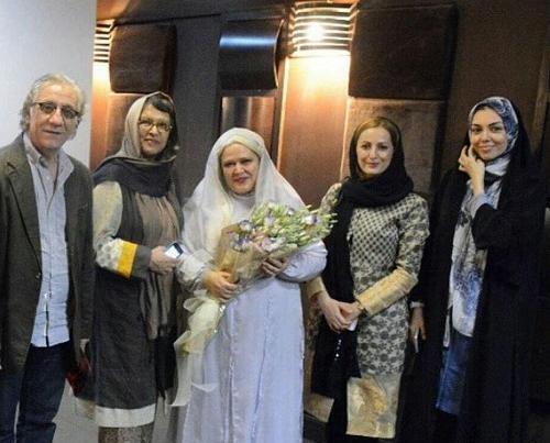عکس احسان علیخانی و همسرش در عروسی بهاره رهنما