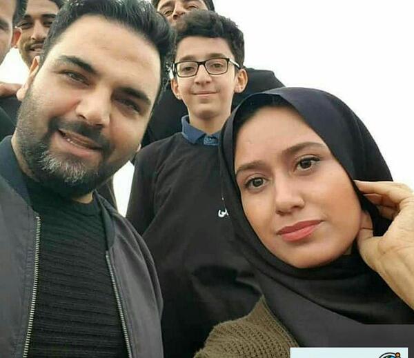 عکس احسان علیخانی و همسرش در عروسی بهاره رهنما