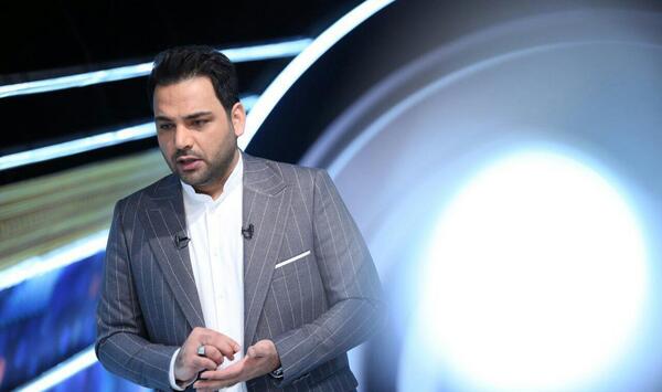 عکس غذا خوردن احسان علیخانی
