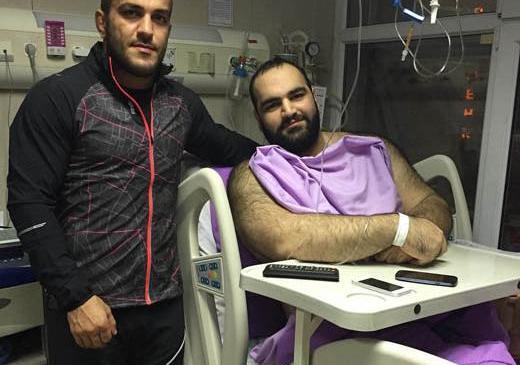 عکس احسان لشگری و همسرش