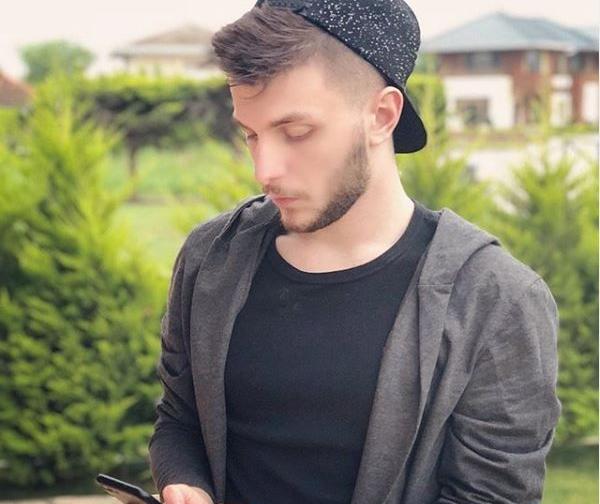 عکس امین حیای با پسرش