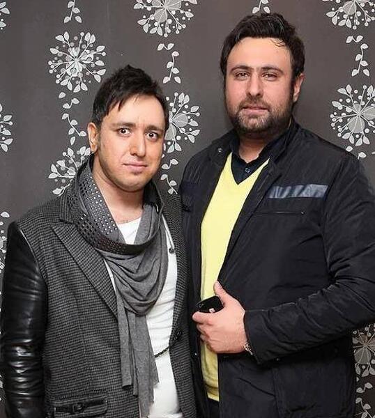 عکس امین رستمی با همسرش