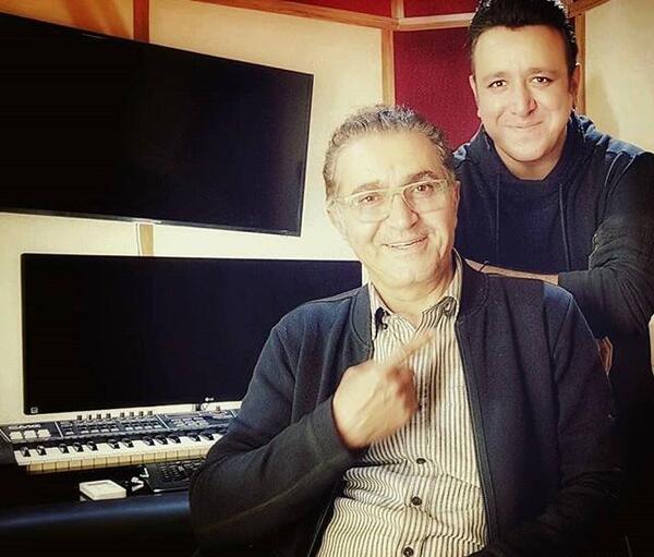 عکس امین رستمی وهمسرش