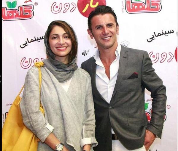 عکس عروسی امین حیایی و مونا بانکی پور