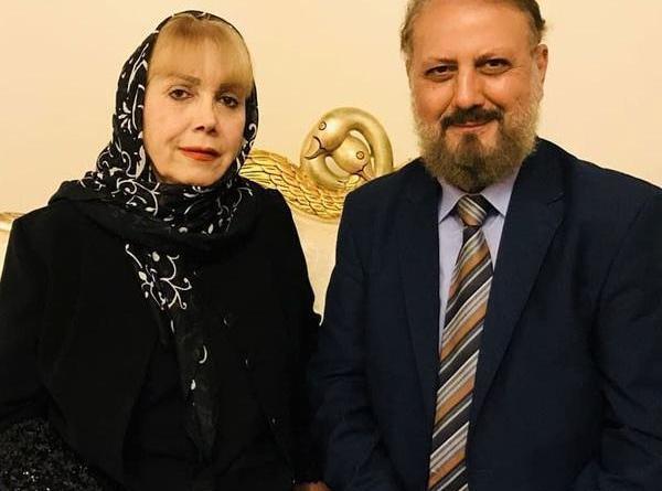 عکس امین همسر مارال فرجاد