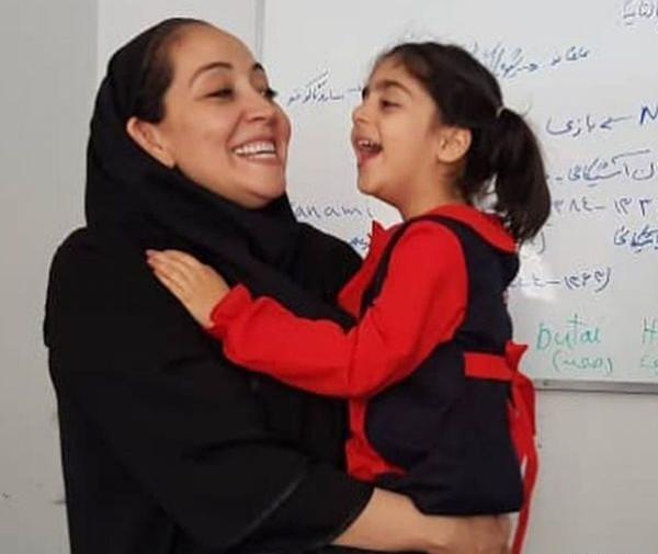عکس آرزو افشار در سریال آوای باران