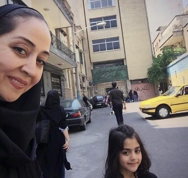 عکس آرزو افشار در سریال آوای باران