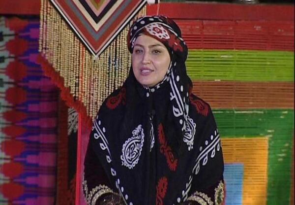 عکس آرزو خانی مجری شبکه ایلام
