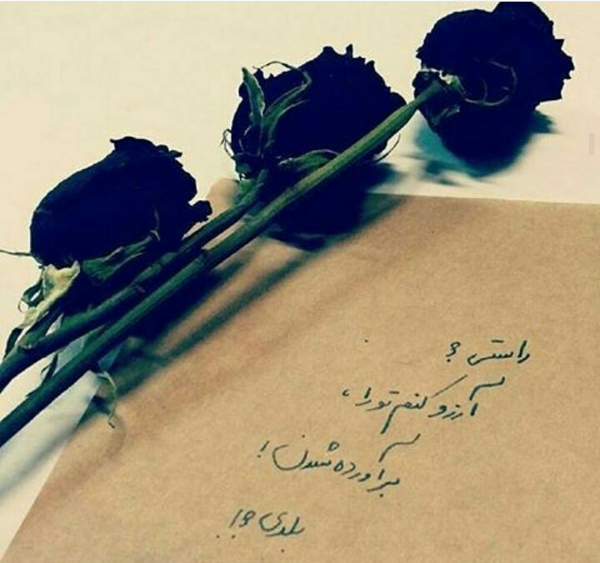 عکس ارزو کنمت براورده شدن بلدی
