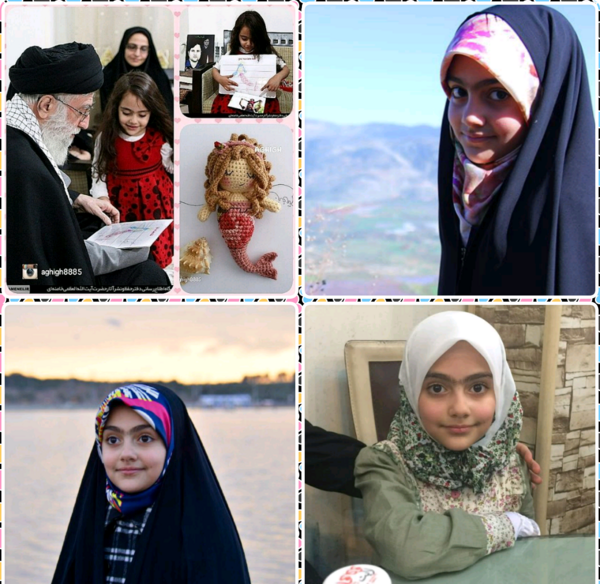 عکس ارمیتا فرزند شهید