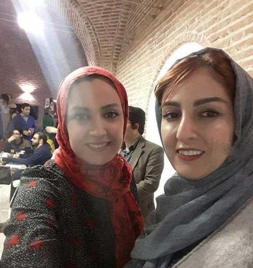 عکسهای آزاده آل ایوب وهمسرش