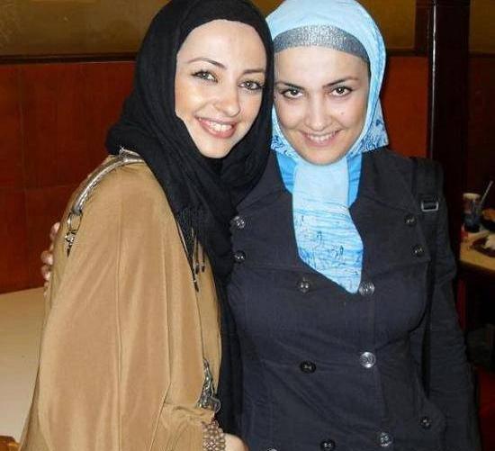 عکسهای آزاده آل ایوب وهمسرش